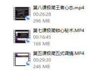 逸南私教《极简撩法》-恋爱虎