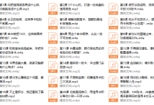 100张卡、26套房的信用卡女王：20节课带你玩转信用卡，让你越刷越有钱（完结）-恋爱虎