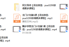 2018年《龙门计划1.0》-恋爱虎