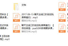 2017年阿凡达《印射理论体系私教》（倪团队）-恋爱虎