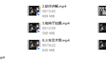 2018年泡学网《小仓修图课》-恋爱虎