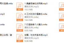 骏尧的五分之一人脉管理课-恋爱虎