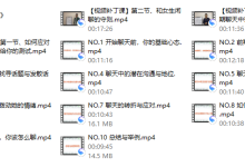 《但丁聊妹》视频+笔记-恋爱虎