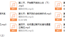 嘴叔《聊天技巧及心态》-恋爱虎