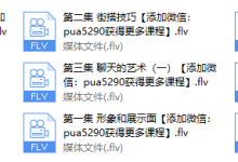 2016拉墨pua团队(高清)教程-恋爱虎