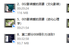 舒悦《亲密关系》9节-恋爱虎